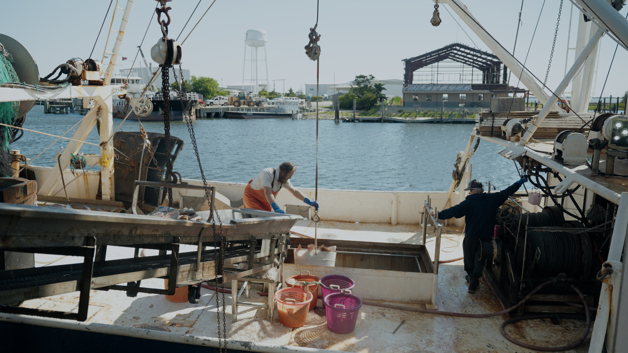 Larger fish boats will often go on multiple day trips to fish outside of regulated zones and return with a higher yield.